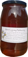 [Zapasy wyczerpane] Miód lipowy z czeremchą i spadzią 1200g